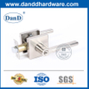 Mattschwarze Oberfläche Zinklegierung Square Tubularhebel Lockset-DDLK087
