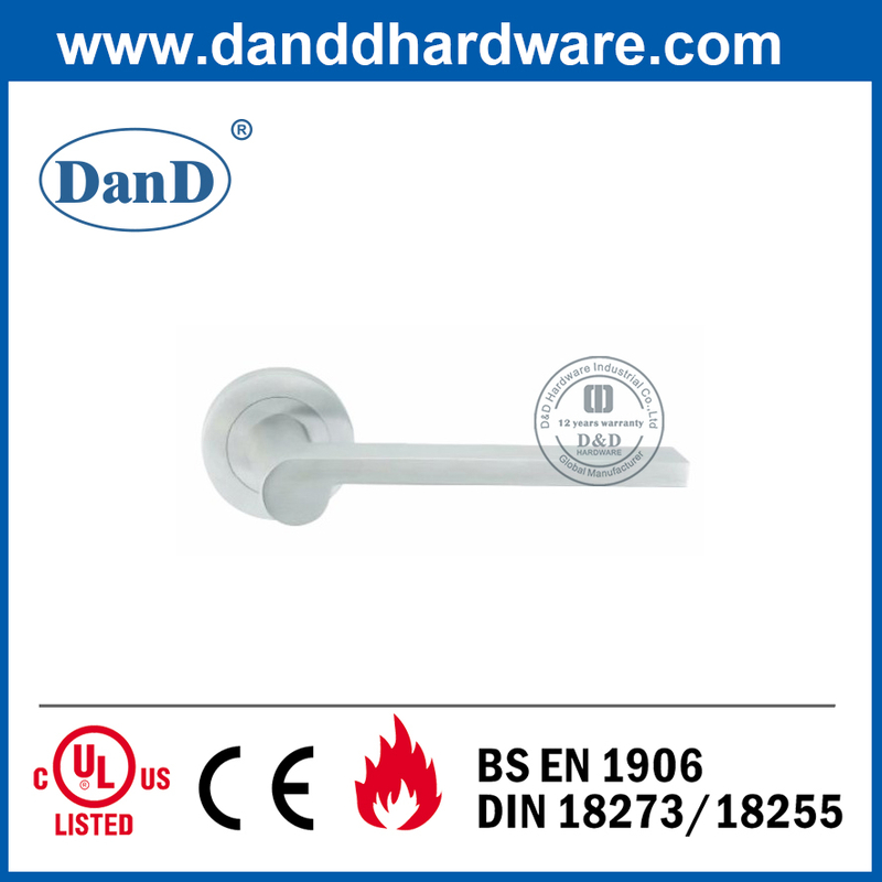 Benutzerdefinierte Design SS304 Türanschluß Innenhebelgriff für Metalltür-DDTH022
