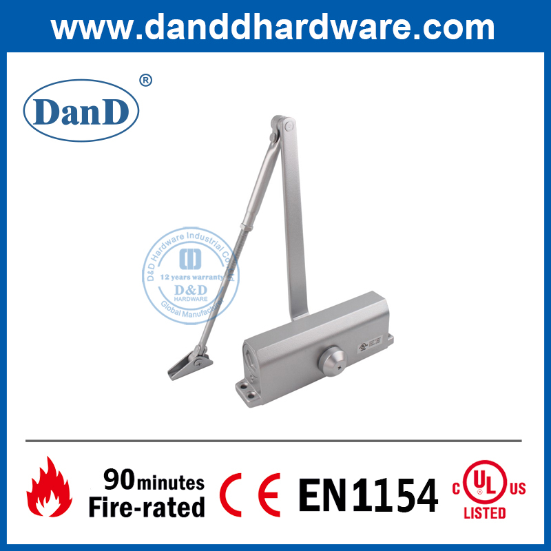 UL-Zertifizierung feuerfeste Aluminium-Hydraulik-Innentür näher-dddc016