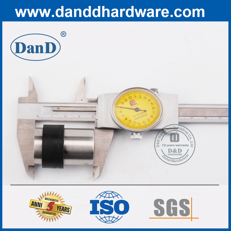 China Fabriklieferant Edelstahl-Sicherheit Bifold-Tür-STOP-DDDS010