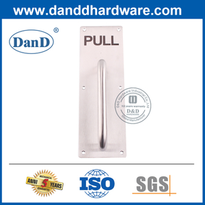 Edelstahl-Zug-Zeichen-Platten-Rückstatt-Zuggriff-DDPH023