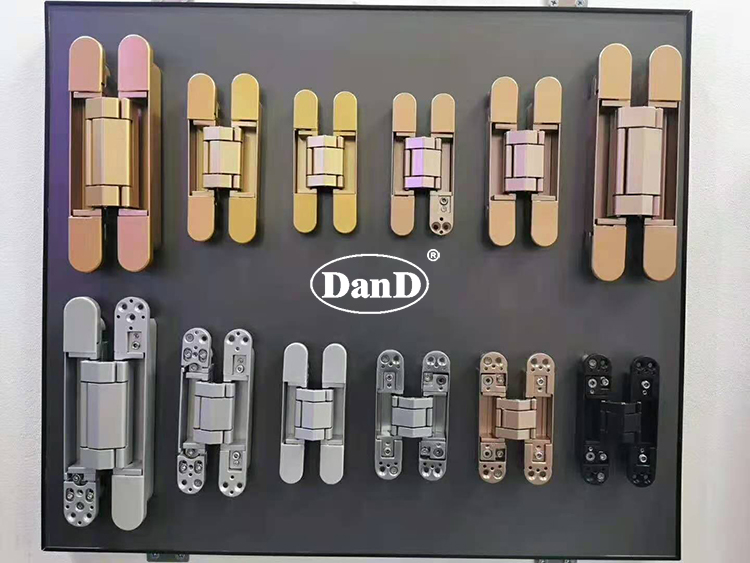 3D-Zink-Legierung, die versteckte Türscharnier für Innentüren-DDCH009 einstellt