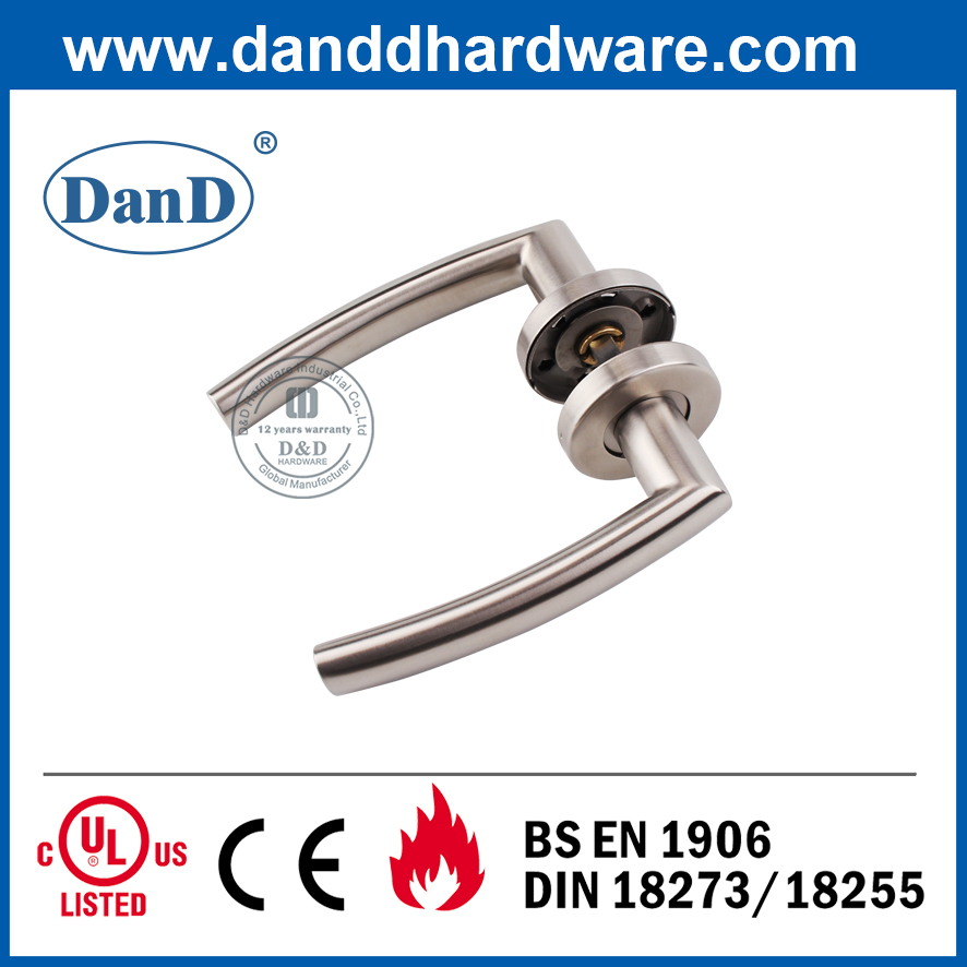 Beste SS304 Ironmongy Security Privatsphäre Schlafzimmer Türgriff-DDTH025