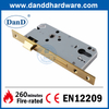 Ul ce Edelstahl poliert Messing architektonische Hardware für Feuer Nenntür-DDDH004