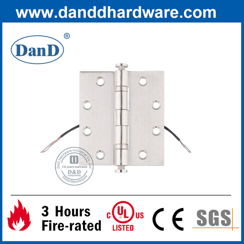 SUS304 Elektrifiziertes Stoßscharnier für elektrisch gesteuerte Tür -DDT001